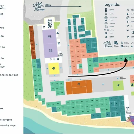 Campsite Przyczepa Coco Camp Z Klimatyzacja W Molo Surf *