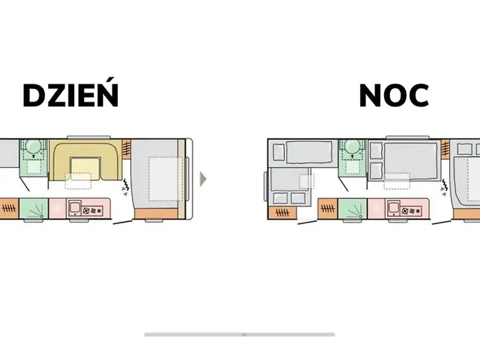 Przyczepa Coco Camp Z Klimatyzacja W Molo Surf * Ястарня