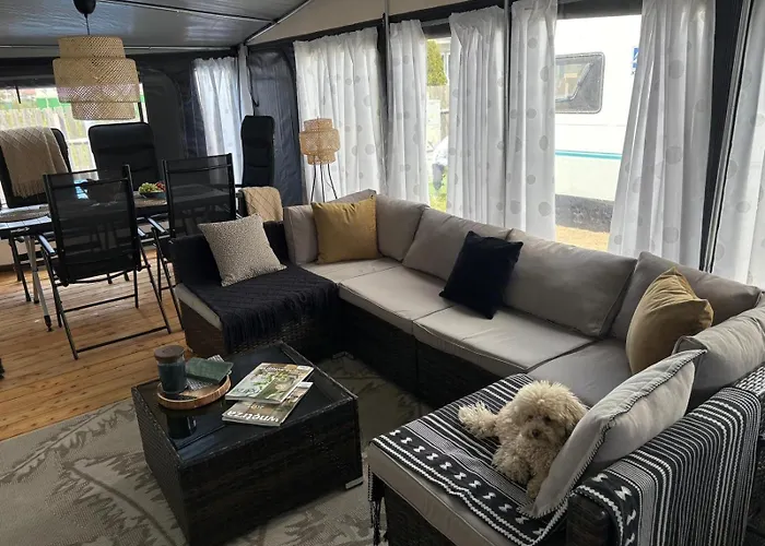 Przyczepa Coco Camp Z Klimatyzacja W Molo Surf Jastarnia